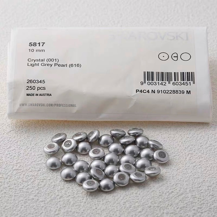 Swarovski Pearl genuine 5817-616 Half-Drilled Cabochon Pearls  Jewelry Making Supplies