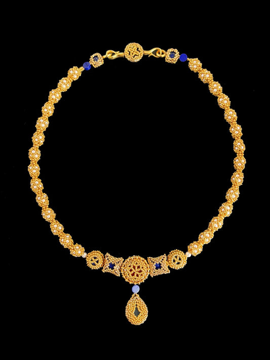 Imitation Princess Jingxun Li's beaded necklaceImitation - elararadiantjewelry