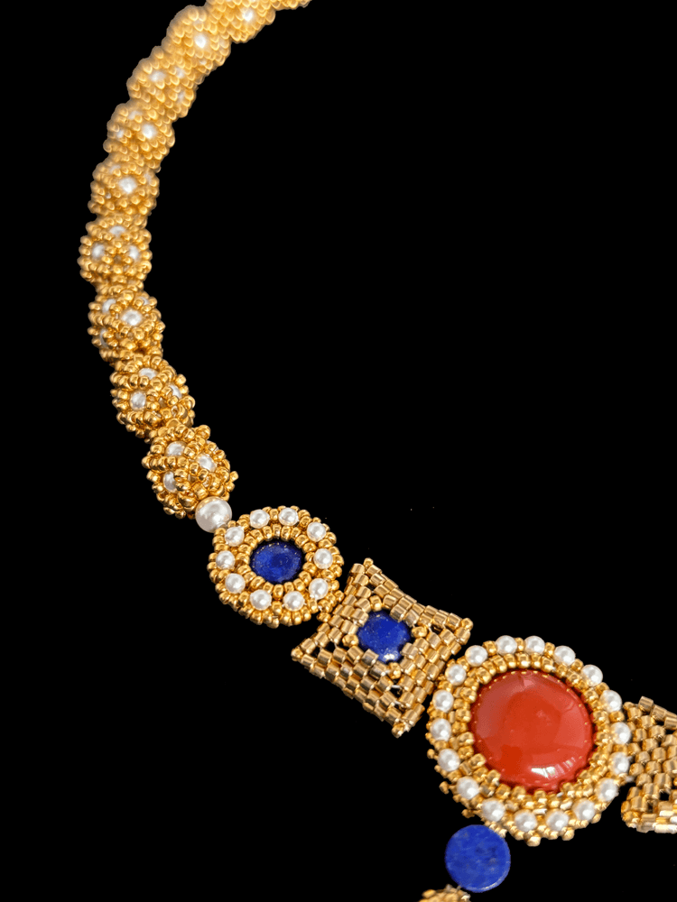 Imitation Princess Jingxun Li's beaded necklaceImitation - elararadiantjewelry